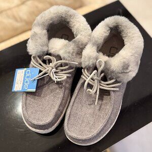 Hey Dude Britt Youth Slip - On Sneaker-Boots with Fur